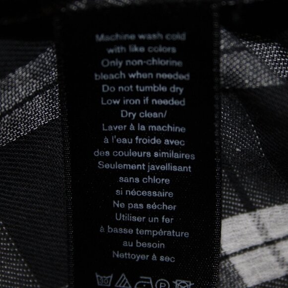 Rag Bone Dress Sz M Black White Sheer Check Sleeveless 100% Cotton Dress - Picture 16 of 16